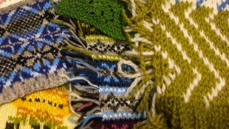 S�ndag 13. juni - Strikking og opphald i Lerwick